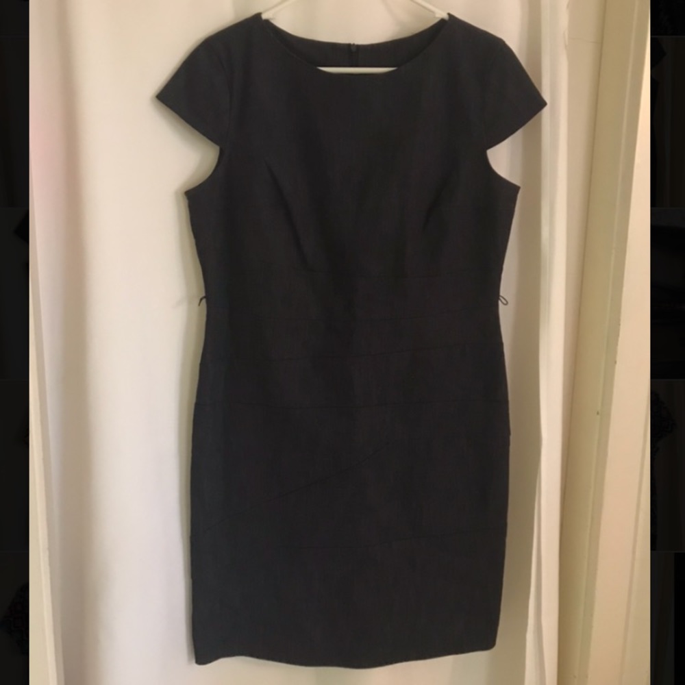 Denim Short Sleeve Dress